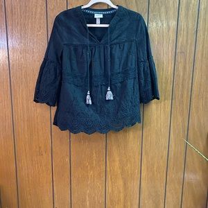 Knox Rose Womens Blouse Size M